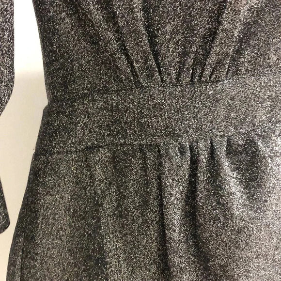 MICHAEL Michael Kors black silver long sleeve sparkle dress 3X New with tags - Picture 6 of 12